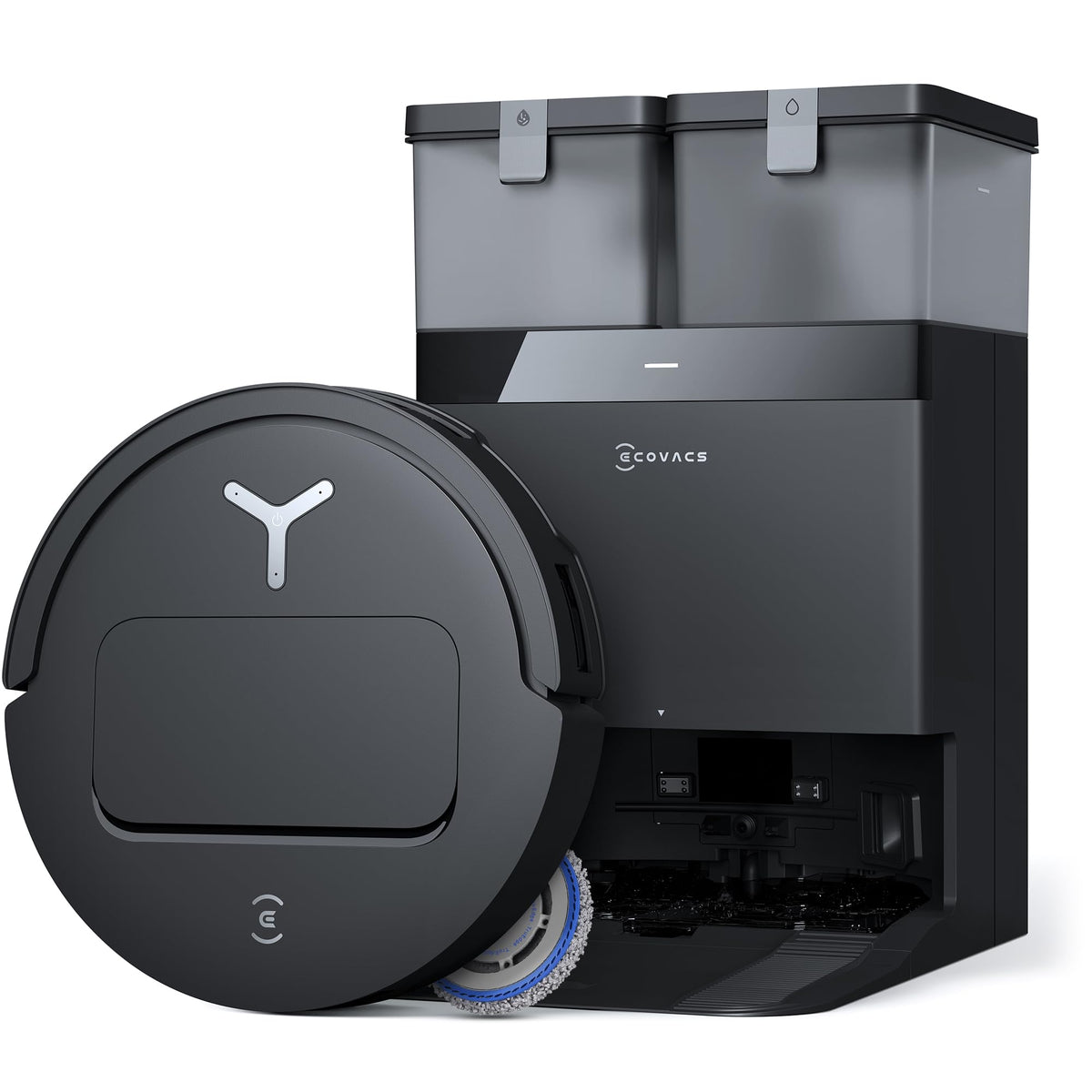 ECOVACS DEEBOT T50 PRO Omni Gen2 Saugroboter, 18.500Pa, ausfahrbare Kantenbürste, ZeroTangle 2.0
