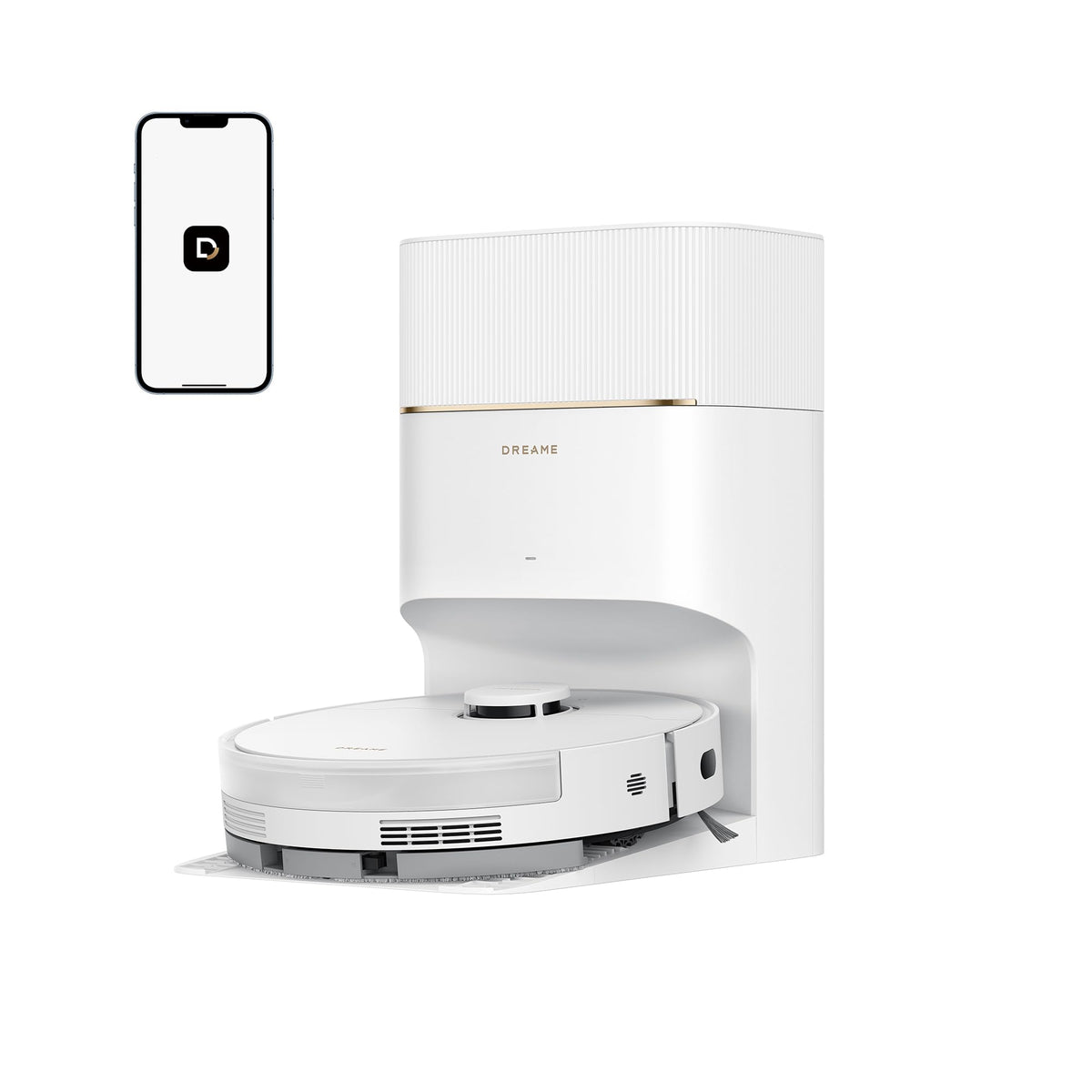 dreame D20 Pro Plus Saugroboter 13.000 Pa, Wischfunktion, Absaugstation, LDS-Navigation für Tierhaare