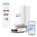 Xiaomi Robot Vacuum X20+ Saugroboter mit Absaugstation, 6000Pa, 4L Wassertanks, Auto-Trocknung