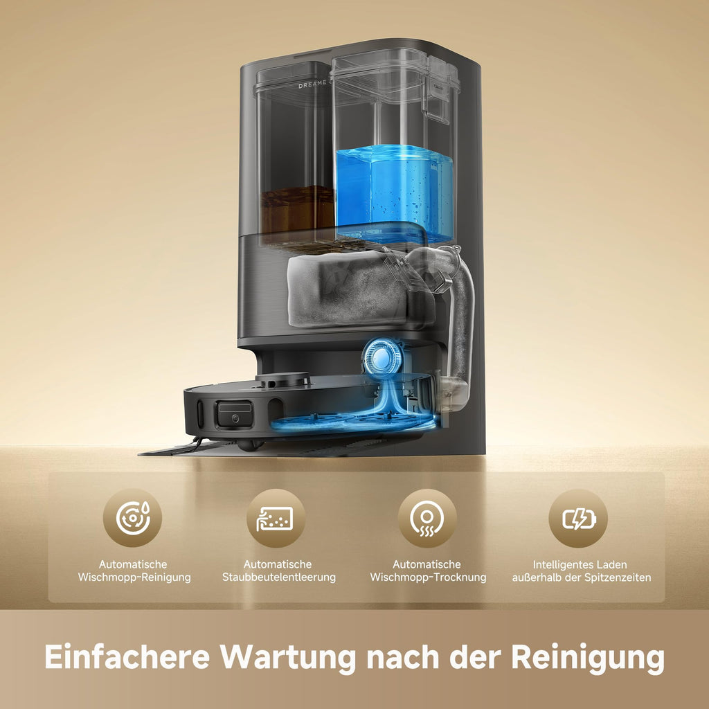 dreame L40 Ultra A Saugroboter mit Wischfunktion 24.000 Pa Anti-Tangle Absaugstation