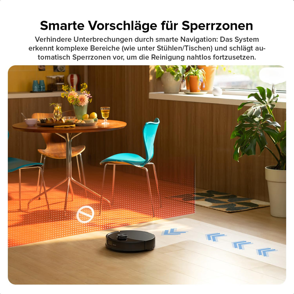roborock Q10 S5 Saugroboter mit Wischfunktion, 10.000 Pa HyperForce, Dual Anti-Tangle, für Tierhaare