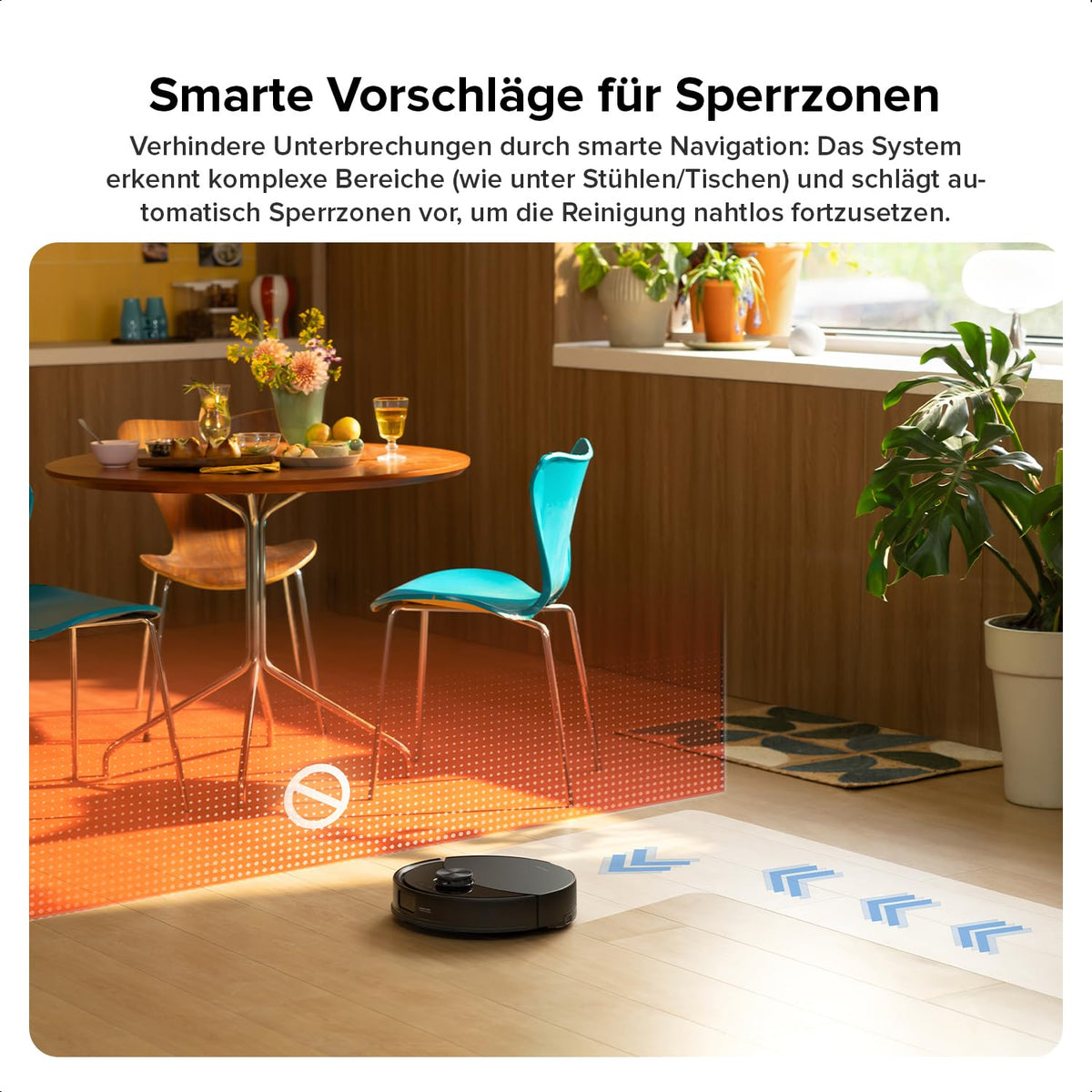 roborock Q10 S5 Saugroboter mit Wischfunktion, 10.000 Pa HyperForce, Dual Anti-Tangle, für Tierhaare