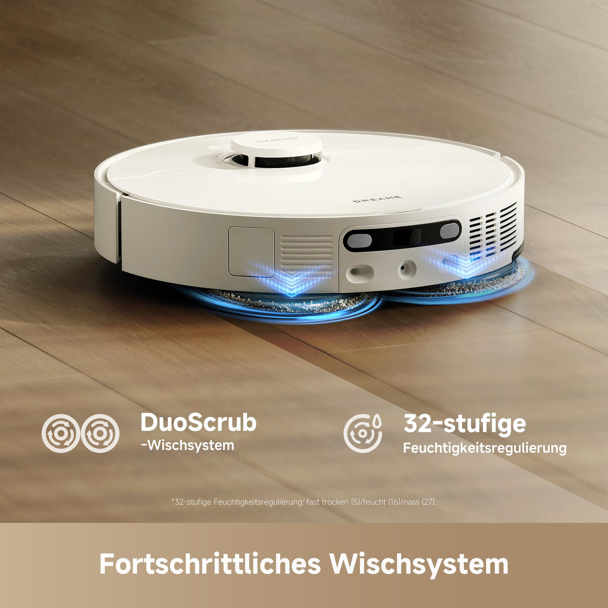DREAME L10s Ultra Gen 3 Kit Saugroboter 25.000 Pa, Wischfunktion, All-in-One-Station, ausfahrbare Bürsten