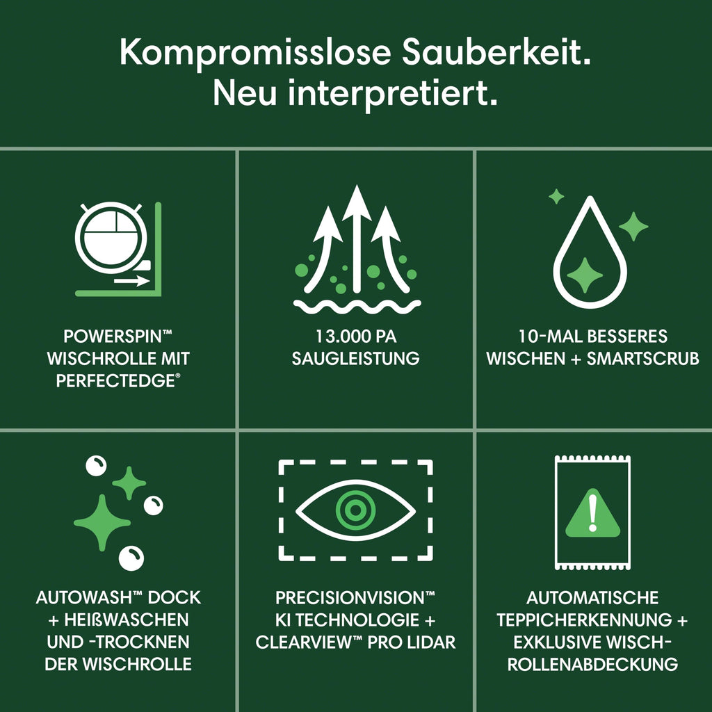 iRobot Roomba Max 706 Combo Saugroboter mit Wischfunktion, AutoWash Dock, 13000 Pa Saugkraft
