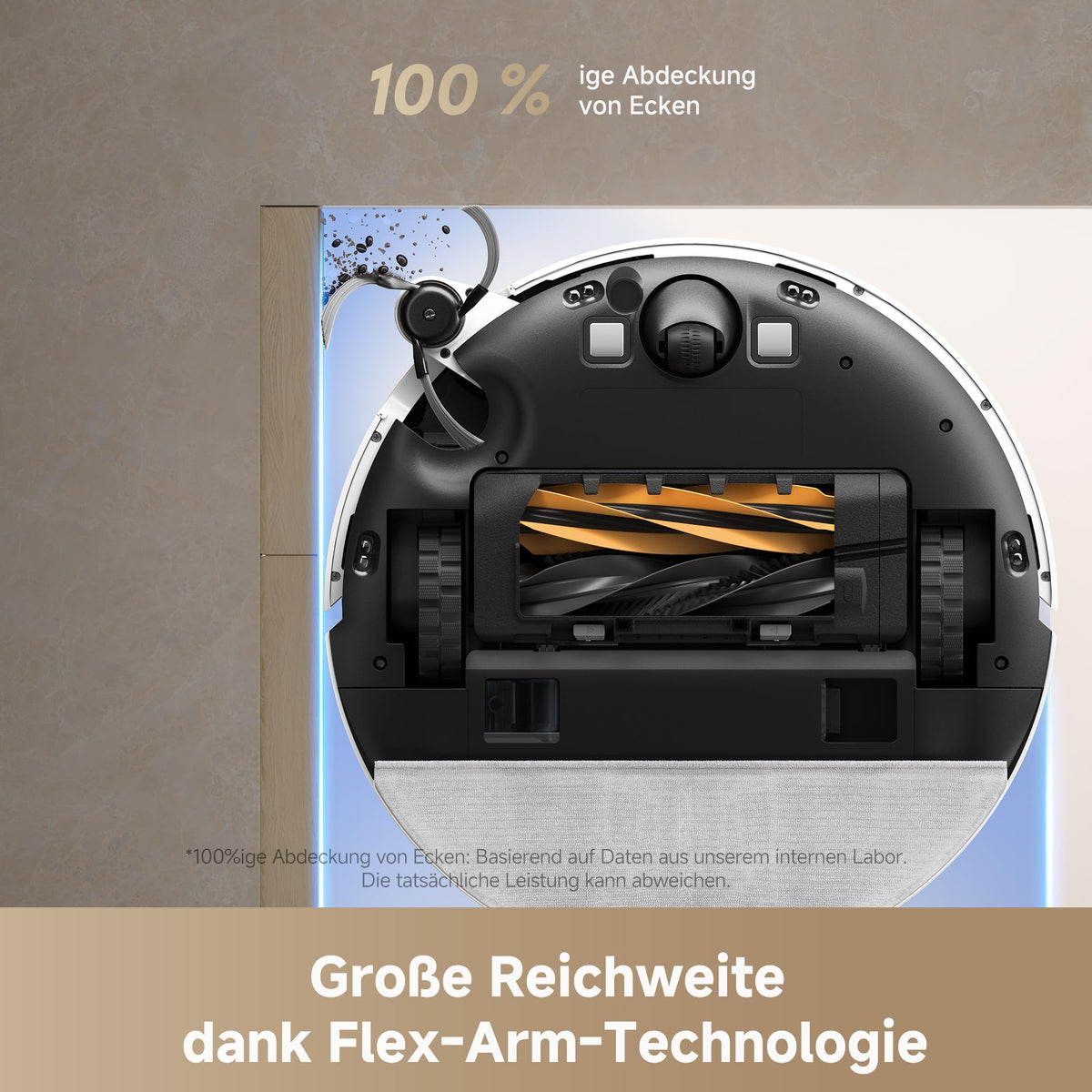 dreame D20 Pro Plus Saugroboter 13.000 Pa, Wischfunktion, Absaugstation, LDS-Navigation für Tierhaare