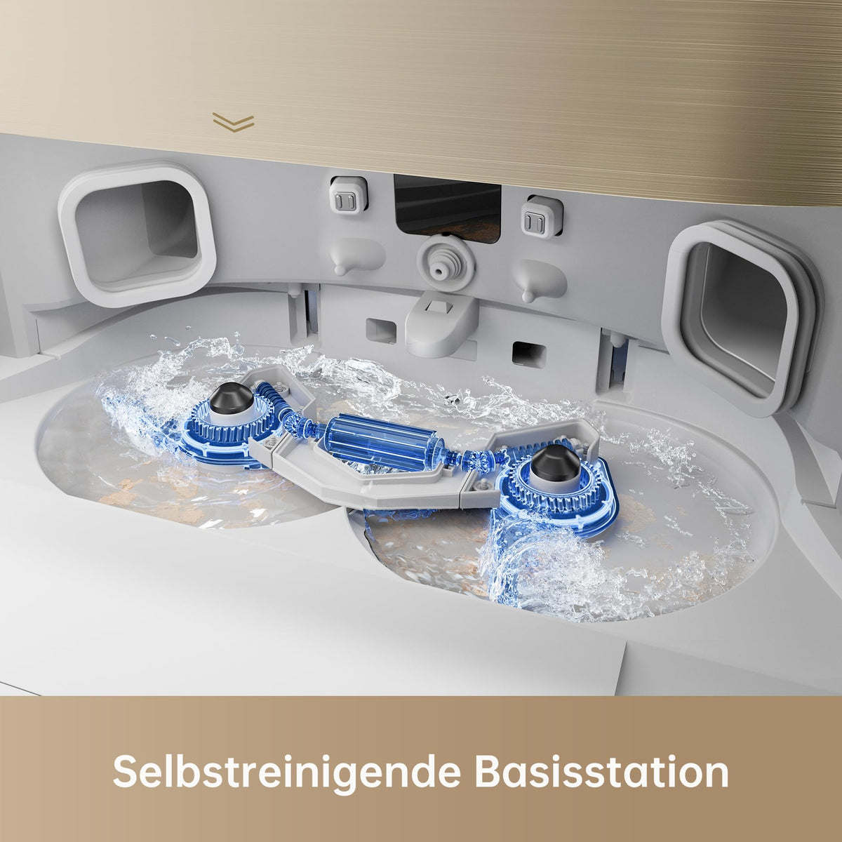 dreame X40 Ultra Complete Saugroboter 12.000Pa Wischfunktion 70°C Heißwasser selbstreinigend