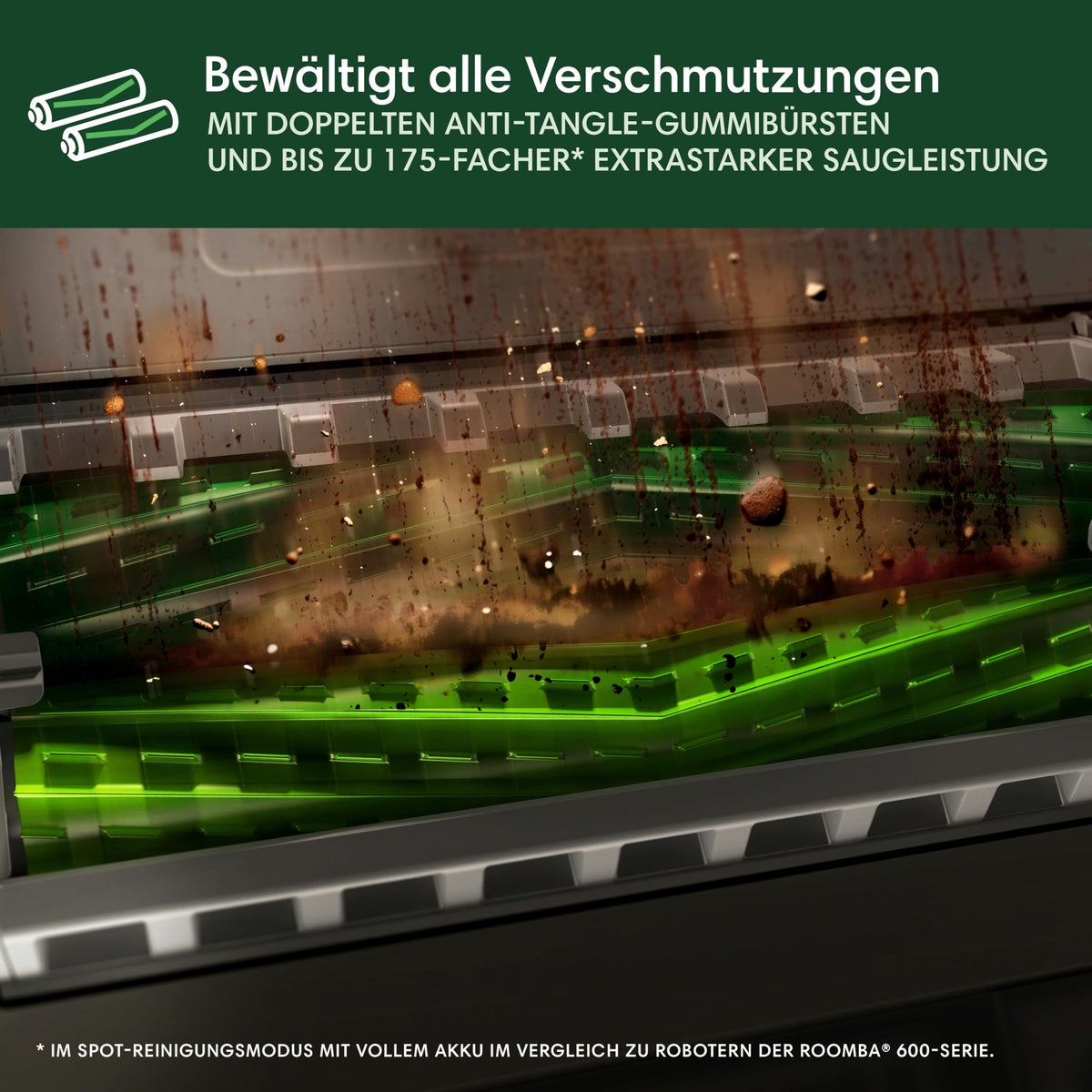 iRobot Roomba Max 706 Combo Saugroboter mit Wischfunktion, AutoWash Dock, 13000 Pa Saugkraft