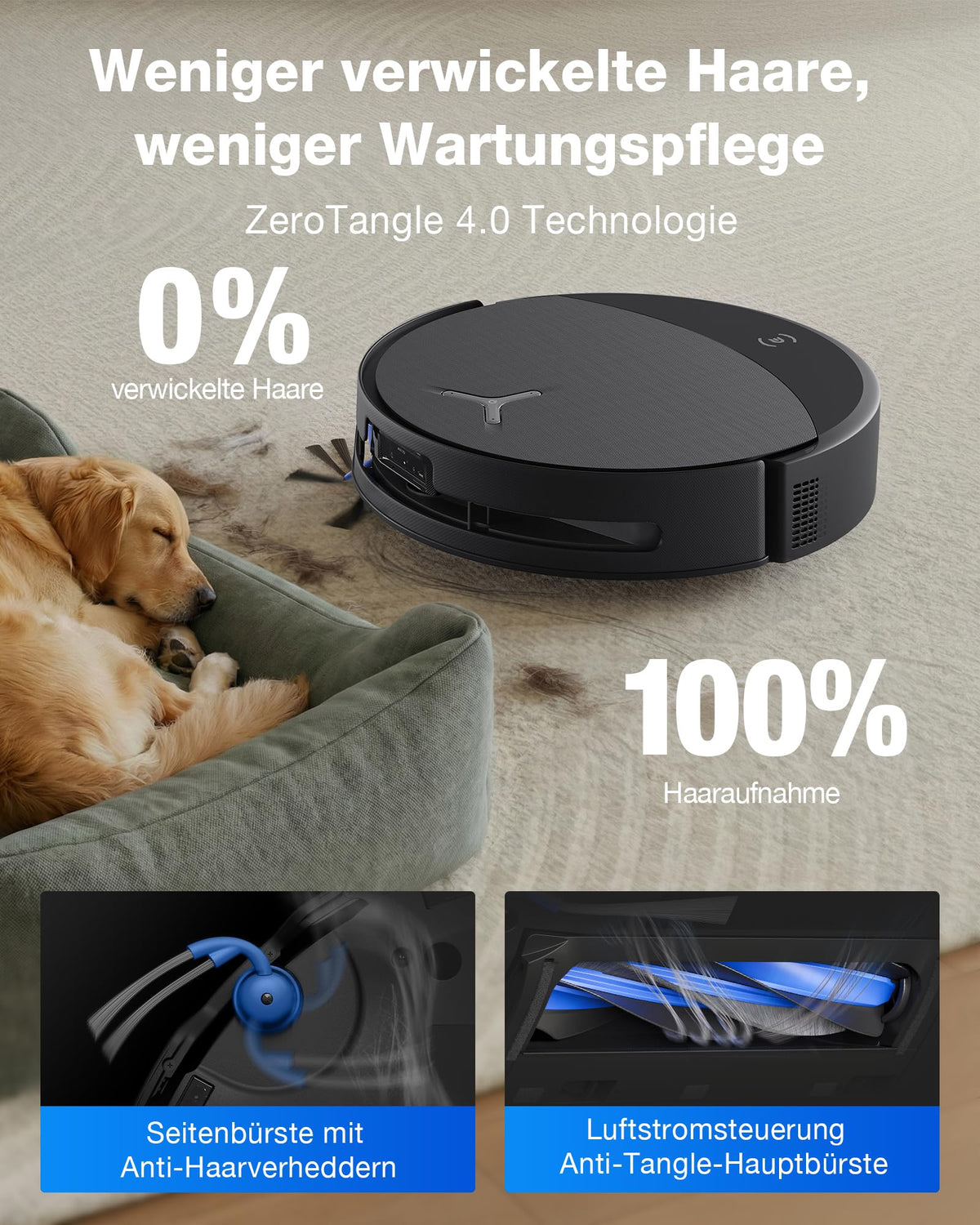 ECOVACS DEEBOT T90 PRO Omni Saugroboter 30.000 Pa OZMO Roller 3.0 PowerBoost Schnellladen