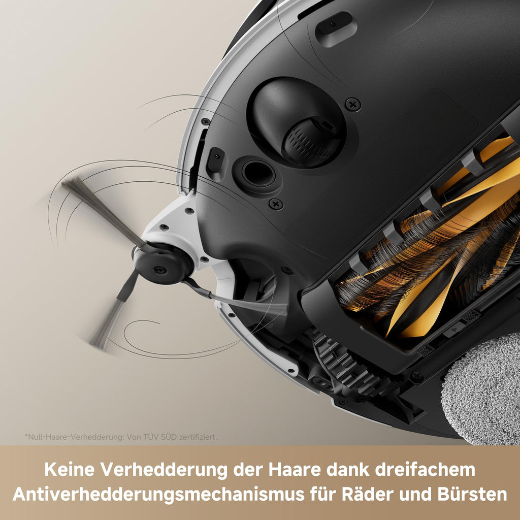 Mova V50 Ultra Complete Saugroboter 24.000 Pa 6cm Hindernisüberwindung Heißwasser-Wischfunktion
