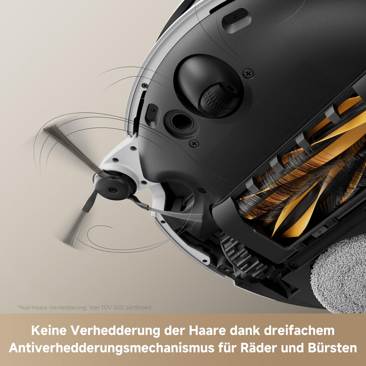 Mova V50 Ultra Complete Saugroboter 24.000 Pa 6cm Hindernisüberwindung Heißwasser-Wischfunktion