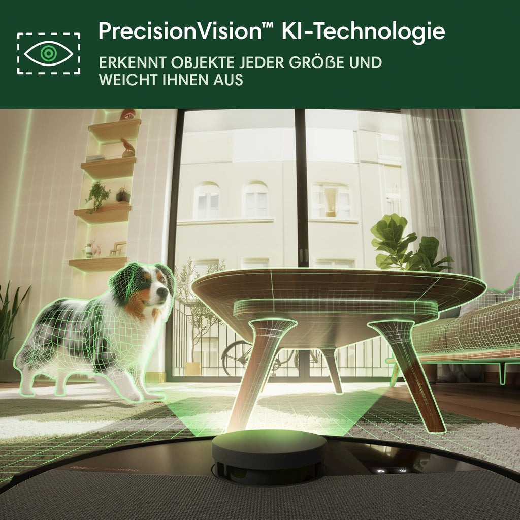 iRobot Roomba Plus 505 Combo Saugroboter mit Wischfunktion, AutoWash Dock, 7000 Pa Saugkraft